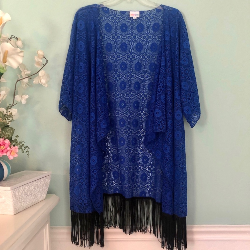 Large Lularoe Monroe Royal Blue